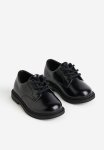 Derby Shoes - Black