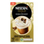 Gold Double Decadent Cappuccino Sticks 10 Pack