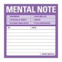 Knock Knock Sticky: Mental Note   Miscellaneous Printed Matter