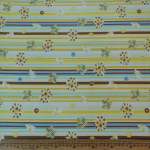 100% Tton PRINTED-38 Floral Stripy