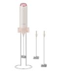 Flendy Rechargeable Milk Frother Handheld Coffee Frother Handheld With Usb-c Charging Stand Electric Drink Mixer Handheld MINI E