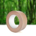 Kraft Packaging Tape - 1 Roll Pe-coated Writable Surface Self-adhesive Sealing Tape For Masking Packing And Shipping - Water-res