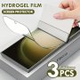 3PCS Full Cover Soft Hydrogel Film For Samsung Galaxy S24 S23 S22 S21 S20 Ultra Plus Fe Screen Protector On Samsung 20 10 Ultra