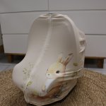 Car Seat Cover Bunny Pampas