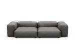 Two Module Sofa - Canvas - Dark Grey - 272CM X 115CM