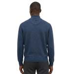 Polo Mens Buttons Neck Knitwear Jersey In Navy - Navy 3XL