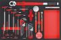 17PC Hexagon Key Torque Wrench And Inspection Tool Set