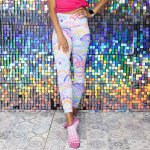 Reversible Leggings Summer Lovin' & Shell Rainbows - XL Reversible Printed Tights
