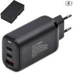 Alfonta Quick Charge 3.0 & Power 65W Wall Charger - Black