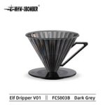 Coffee Accessories Pour Over Coffee Dripper With V01 Dark Gray