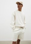 Regular Fit Sweatshorts - White