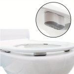 Toilet Seat Bumper Gasket - 4PCS Silicone Toilet Cover Cushion With Strong Bonding For Exterior Decoration - Increased Ring Gap