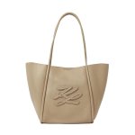 K autograph Patch Medium Tote -safari