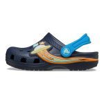 Crocs Kids Ufo Light-up Slip On Classic Clogs Navy 7 Toddler
