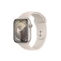 Apple Watch Series 9 Gps 45MM Starlight Aluminium Case Starlight Sport Band M/l