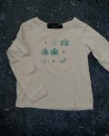 Fashion House White Flowers Long Sleeve T Shirt 4Y