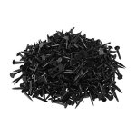 Bluecell 650 Pcs 13MM Black Color Metal Nails Tacks For Shoes Boots Leather Heels Soles Repairs Replacement