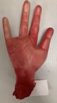 Fake Blood Hand Halloween