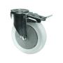 Braked Swivel Bolt Hole 75MMNYLON