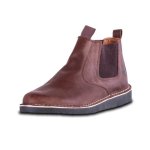 Mens Buffalo Chelsee Pull Up Leather Brown - 13