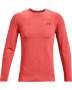 Men's Ua Rush Seamless Long Sleeve - Venom RED-690 / Md