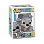 Disney Tramp With Puppy Lady And The Tramp Funko Pop Figure 1554
