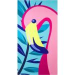 Always Microfibre Printed Beach Towel Flamingo