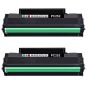Pantum PC252 / PC-252 / 252 Compatible Black Toner Cartridge Pack X2