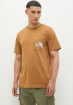 M Berkeley California Pocket S S Tee - Utility Brown