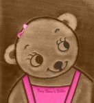 Tiny Bear Bible - Tiny Bear Bible Pink Novelty Book MINI Edition