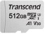 Transcend 512GB Micro Sdxc Card - Class 10 Uhs-i U1/U3 V30 A1 With Sd Adaptor