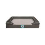 Sealy - Replacement Cover Only For Lux Premium Orthopaedic Dog Bed - Jumbo X Large Modern Grey