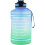Clicks Ombre Plastic Water Bottle Blue & Mint 2200ML