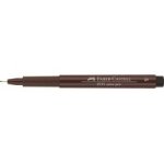 Faber-Castell Sepia Pitt Pen Superfine Artist Pen Box Of 10