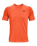 Men's Ua Tech 2.0 Short Sleeve - Blaze Orange XXL