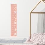 Daisy Height Chart Wall Sticker