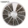 1000PCS Small Screws With Screwdriver Stainless Steel Screws Electronics Nut For Watch Eye Glasses Clock Repair Tool Kit