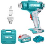 Total Tools Total - 20V Li-ion Cordless Heat Gun Kit With 4AH Battery And Chager