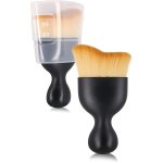 Foundation Powder Brush Kabuki Brush Liquid Cream Makeup Brushes Face Blender Brush S Shaped Multi-function Cosmetics Tools