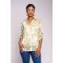 Lurex Print Blouse