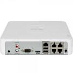 Hikvision Nvr 4CH MINI 40MBPS 4POE Incl 1TBHDD