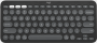 Logitech Pebble Keys 2 K380S Graphite Bluetooth