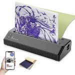Meihengtong Tattoo Stencil Printer Bluetooth Thermal Wireless Portable Tattoo Stencil Transfer Machine Copier With 10PCS Transfe