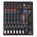 Acoustic CCR-82BT 8 Channel Analog Mixer W Fx bt usb sd