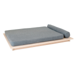 Zen Dog Bed - Medium - 108CM L X 14CM H X 75CM W Charcoal