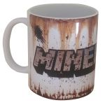 Minecraft Coffee Mug - 'rusted Look'