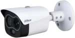 Dahua DHI-TPC-BF1241-TB10F12-DW-S2 Thermal Network MINI Hybrid Bullet Camera 10MM Thermal Lens 12 Visible Lens Dwdr 256GB Micro