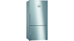 Bosch Serie 6 619 Litre No-frost Bottom Freezer Combination Doors Inox Easy Clean