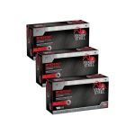 Venom Steel Industrial Nitrile Gloves 6 Mil 2 Layer Rip Resistant One Size Fits Most 100 Count Pack Of 3