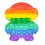 Push Pop Bubble Fidget Sensory Toy - For Autism Stress Anxiety - Kids And Adults Rainbow Astronaut